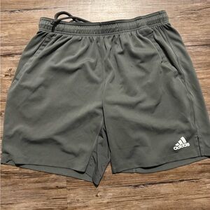 adidas Men's Gray Athletic Shorts